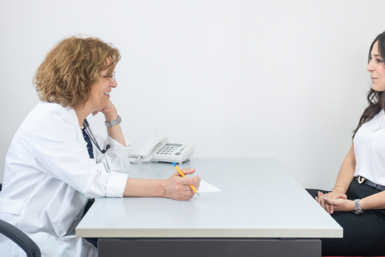 Colloquio con la paziente alla Casa di Cura Miracolosa